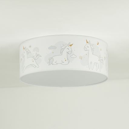 Duolla - LED Plafon dziecięcy CORTINA LED/26W/230V śr. 40 cm 4000K