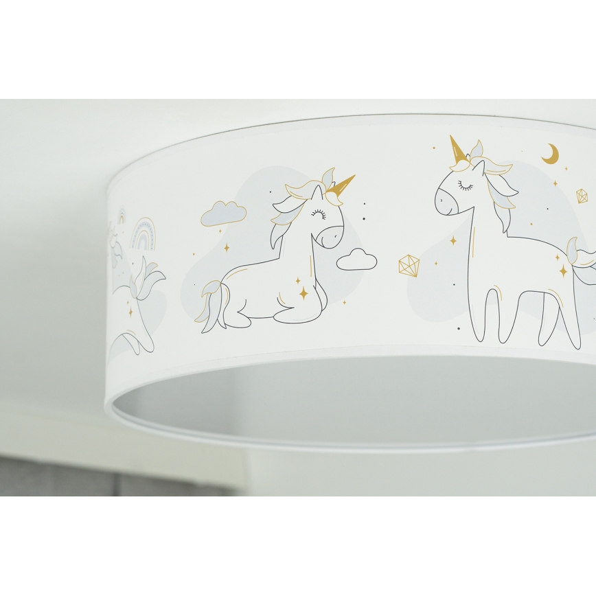 Duolla - LED Plafon dziecięcy CORTINA LED/26W/230V śr. 40 cm 4000K