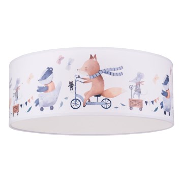 Duolla - LED Plafon dziecięcy CORTINA LED/26W/230V śr. 40 cm 4000K