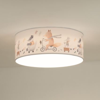 Duolla - LED Plafon dziecięcy CORTINA LED/26W/230V śr. 40 cm 4000K