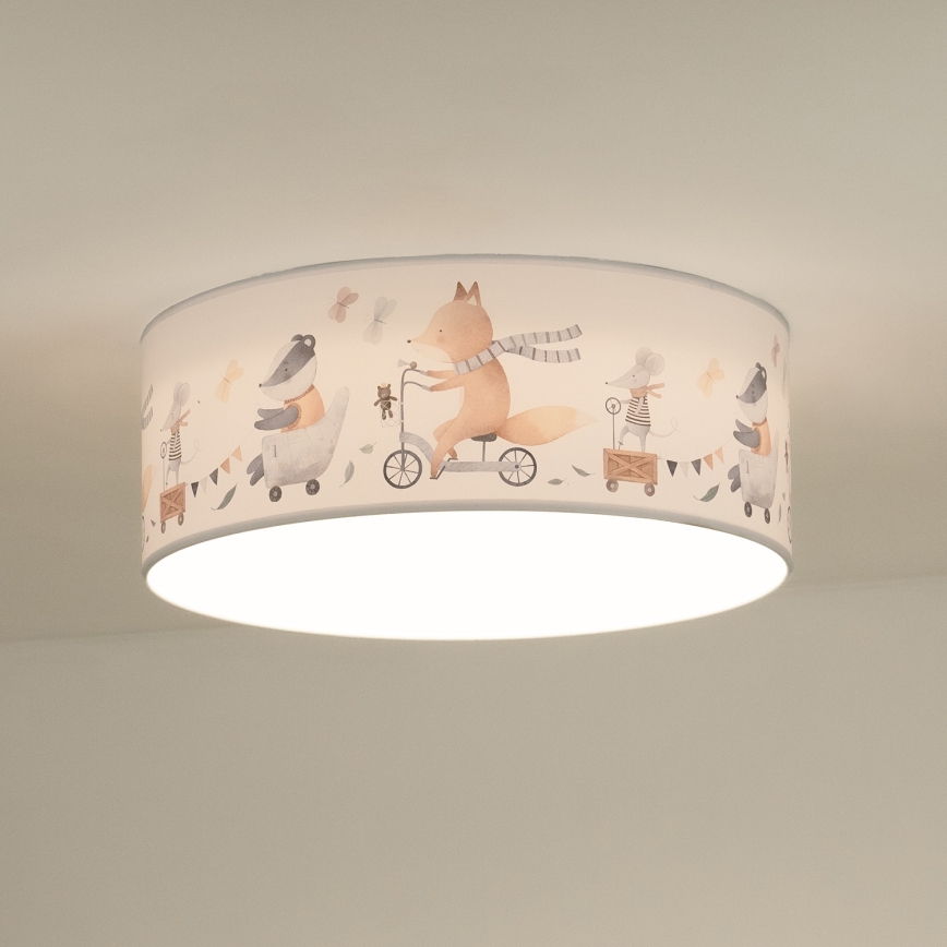 Duolla - LED Plafon dziecięcy CORTINA LED/26W/230V śr. 40 cm 4000K