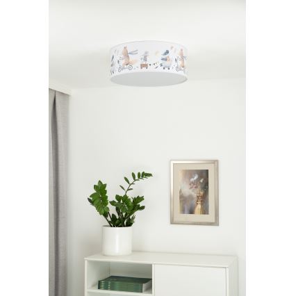 Duolla - LED Plafon dziecięcy CORTINA LED/26W/230V śr. 40 cm 4000K