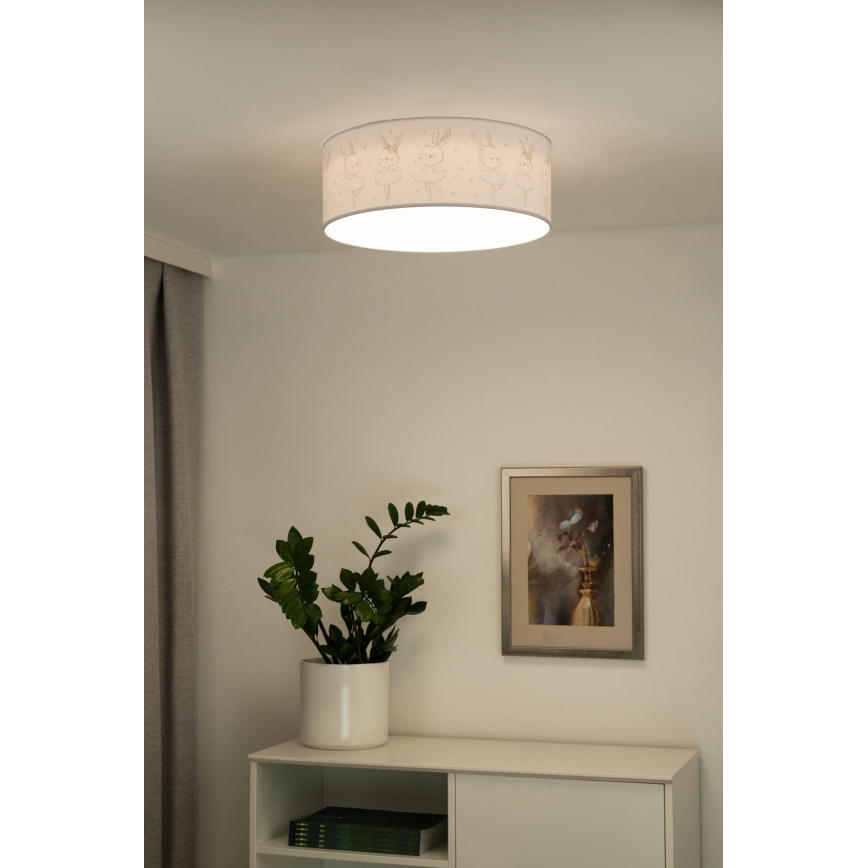 Duolla - LED Plafon dziecięcy CORTINA LED/26W/230V śr. 40 cm 4000K