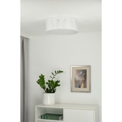 Duolla - LED Plafon dziecięcy CORTINA LED/26W/230V śr. 40 cm 4000K