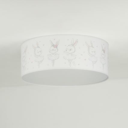 Duolla - LED Plafon dziecięcy CORTINA LED/26W/230V śr. 40 cm 4000K