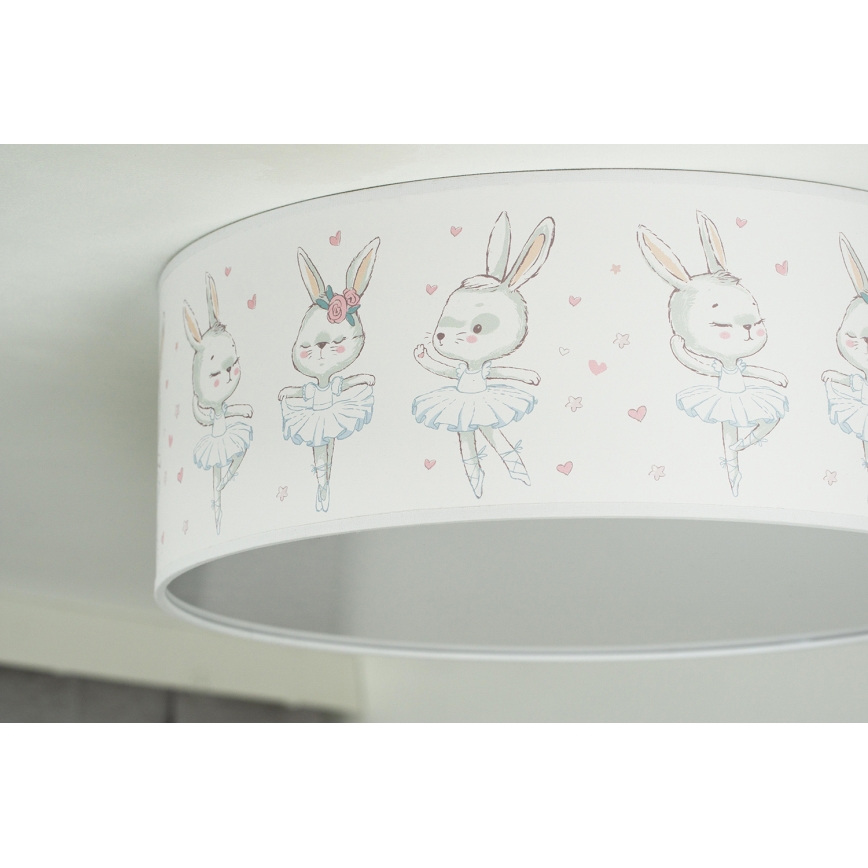 Duolla - LED Plafon dziecięcy CORTINA LED/26W/230V śr. 40 cm 4000K