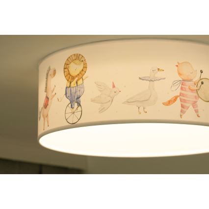 Duolla - LED Plafon dziecięcy CORTINA LED/26W/230V śr. 40 cm 4000K