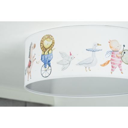 Duolla - LED Plafon dziecięcy CORTINA LED/26W/230V śr. 40 cm 4000K