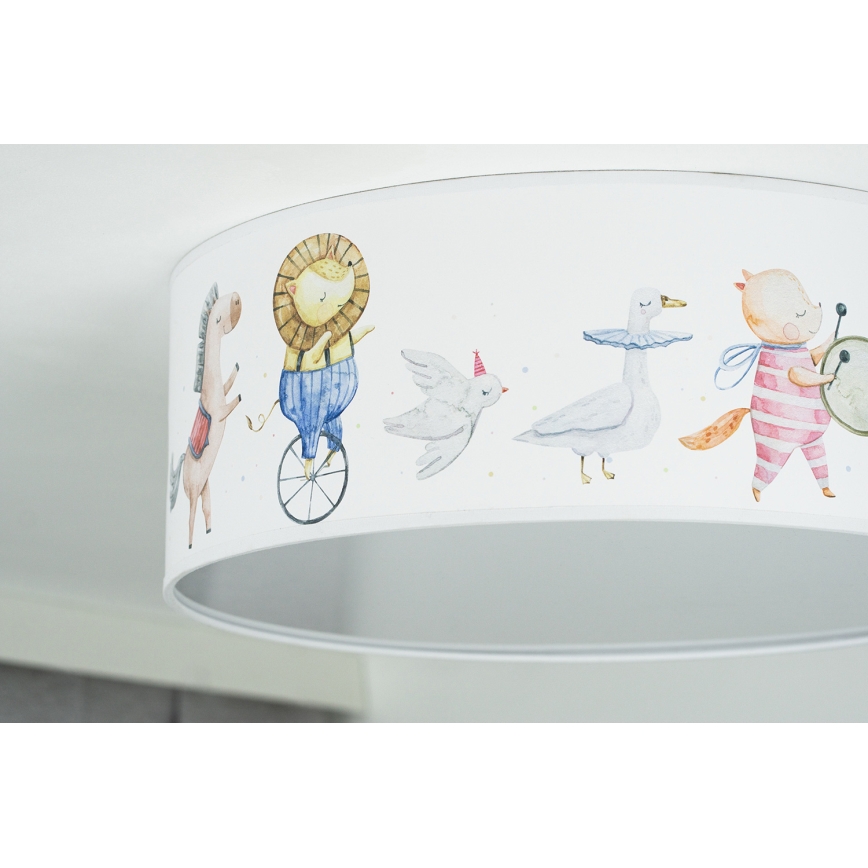 Duolla - LED Plafon dziecięcy CORTINA LED/26W/230V śr. 40 cm 4000K