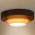 Duolla - LED Plafon LUNETA LED/26W/230V śr. 60 cm 4000K brązowy/złoty/kremowy