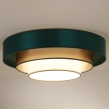 Duolla - LED Plafon LUNETA LED/26W/230V śr. 60 cm 4000K zielony/złoty/biały