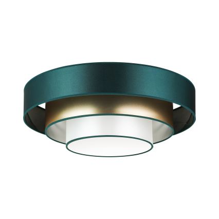 Duolla - LED Plafon LUNETA LED/26W/230V śr. 60 cm 4000K zielony/złoty/biały