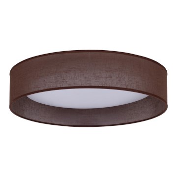 Duolla - LED Plafon ROLLER LED/24W/230V ciemny śr. 45 cm brązowy