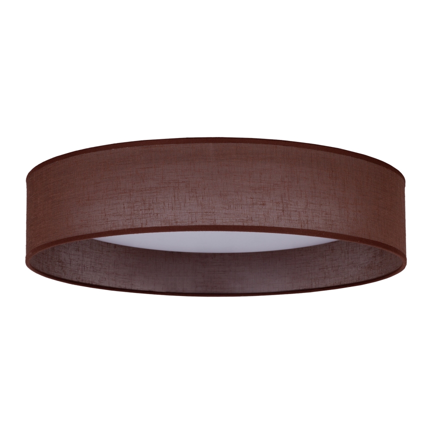 Duolla - LED Plafon ROLLER LED/24W/230V ciemny śr. 45 cm brązowy