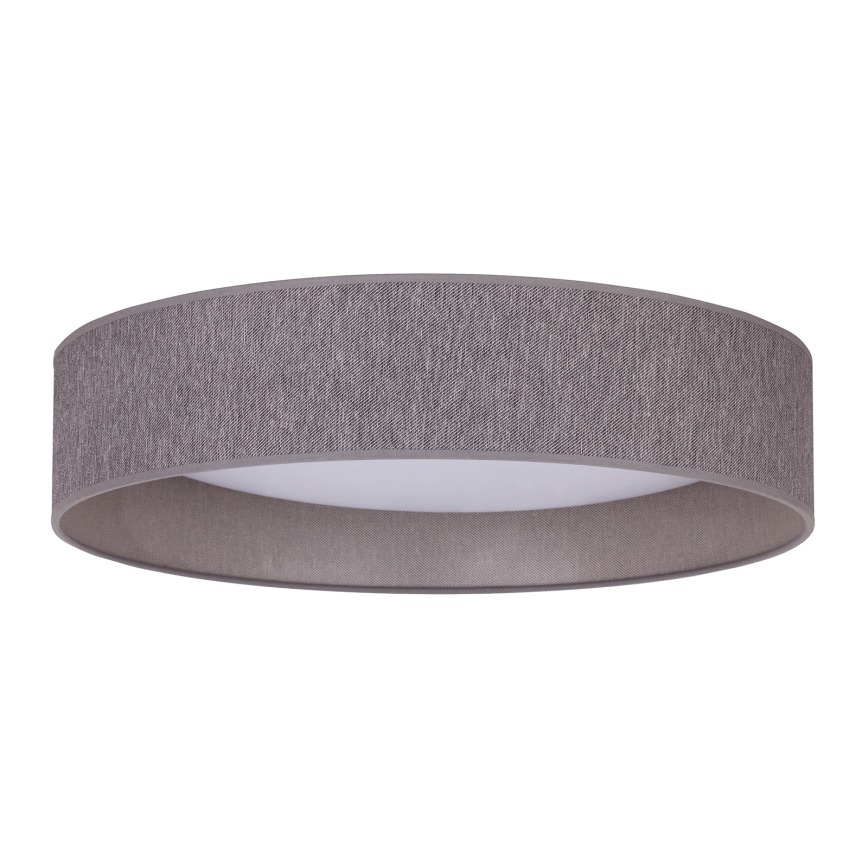 Duolla - LED Plafon ROLLER LED/24W/230V ciemny śr. 45 cm szary