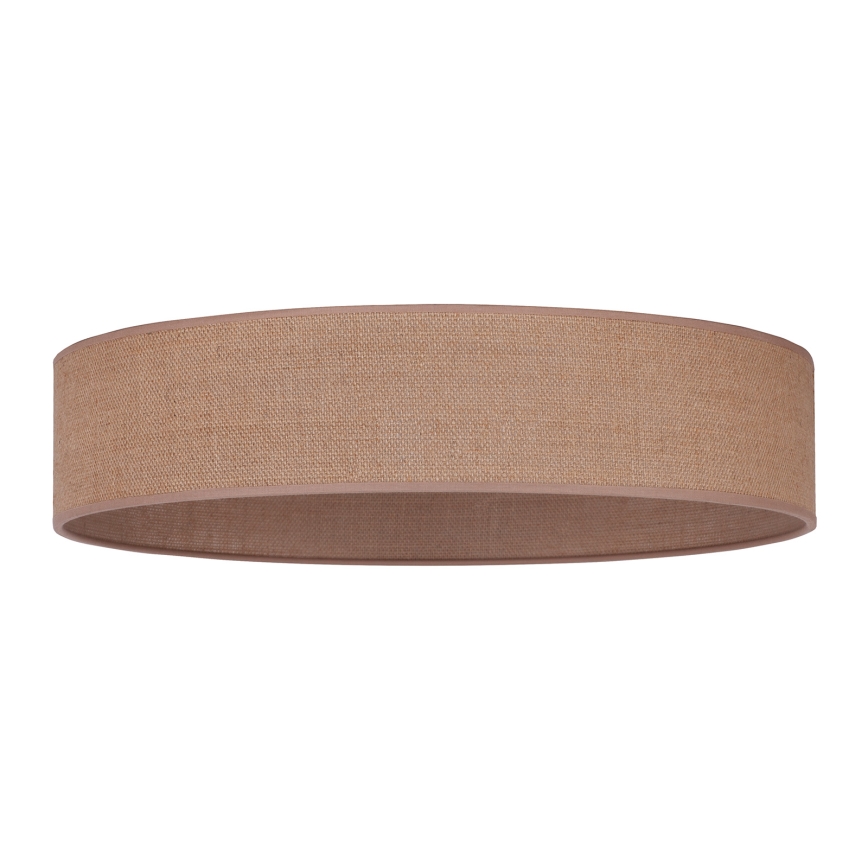 Duolla - LED Plafon ROLLER LED/24W/230V jasny śr. 45 cm brązowy