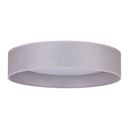 Duolla - LED Plafon ROLLER LED/24W/230V jasny śr. 45 cm szary