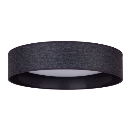 Duolla - LED Plafon ROLLER LED/24W/230V śr. 45 cm antracyt