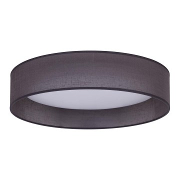 Duolla - LED Plafon ROLLER LED/24W/230V śr. 45 cm antracyt