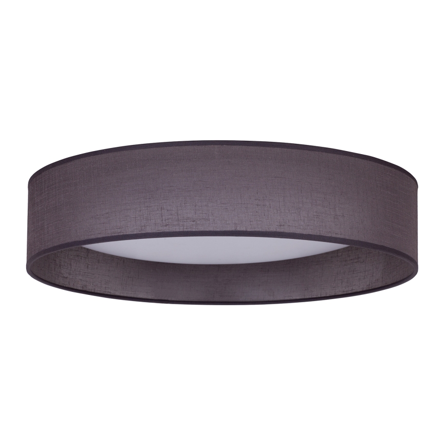 Duolla - LED Plafon ROLLER LED/24W/230V śr. 45 cm antracyt