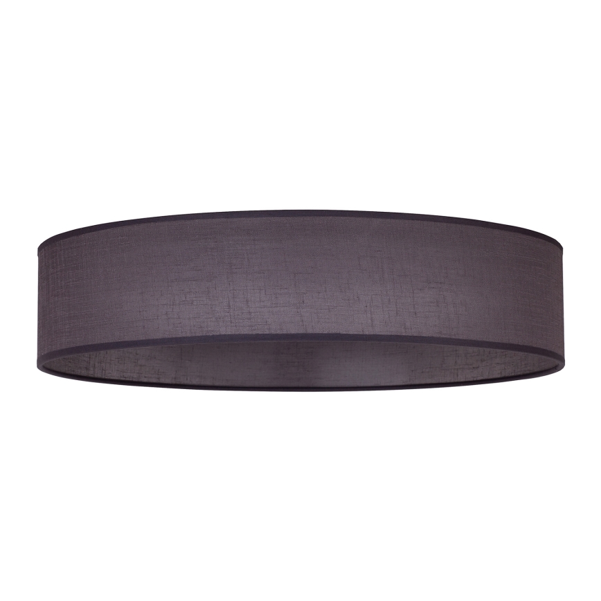 Duolla - LED Plafon ROLLER LED/24W/230V śr. 45 cm antracyt