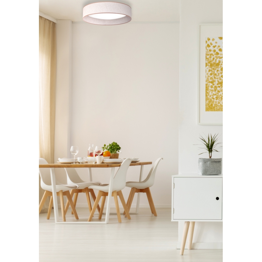 Duolla - LED Plafon ROLLER LED/24W/230V śr. 45 cm beżowy