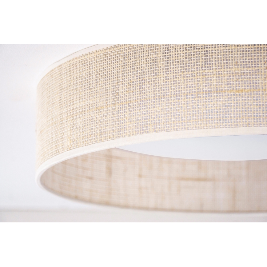 Duolla - LED Plafon ROLLER LED/24W/230V śr. 45 cm beżowy