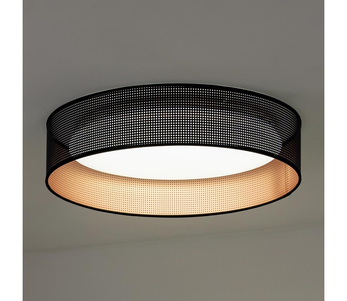 - LED Plafon ROLLER LED/24W/230V śr. 45 cm czarny/miedziany