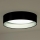 Duolla - LED Plafon ROLLER LED/24W/230V śr. 45 cm czarny/srebrny