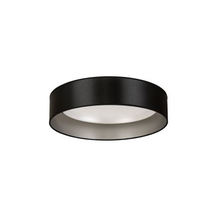 Duolla - LED Plafon ROLLER LED/24W/230V śr. 45 cm czarny/srebrny