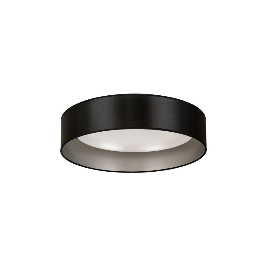 Duolla - LED Plafon ROLLER LED/24W/230V śr. 45 cm czarny/srebrny