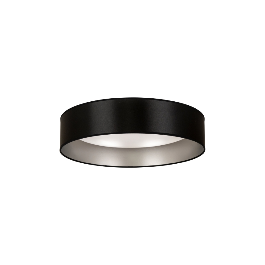 Duolla - LED Plafon ROLLER LED/24W/230V śr. 45 cm czarny/srebrny