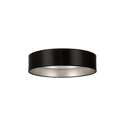 Duolla - LED Plafon ROLLER LED/24W/230V śr. 45 cm czarny/srebrny