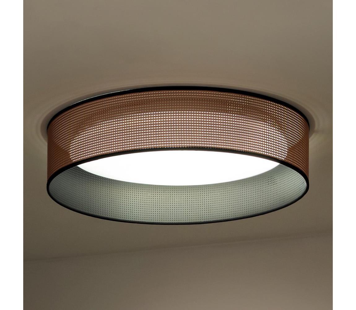 - LED Plafon ROLLER LED/24W/230V śr. 45 cm miedziany/czarny