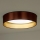 Duolla - LED Plafon ROLLER LED/24W/230V śr. 45 cm miedziany/złoty