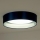 Duolla - LED Plafon ROLLER LED/24W/230V śr. 45 cm niebieski/srebrny