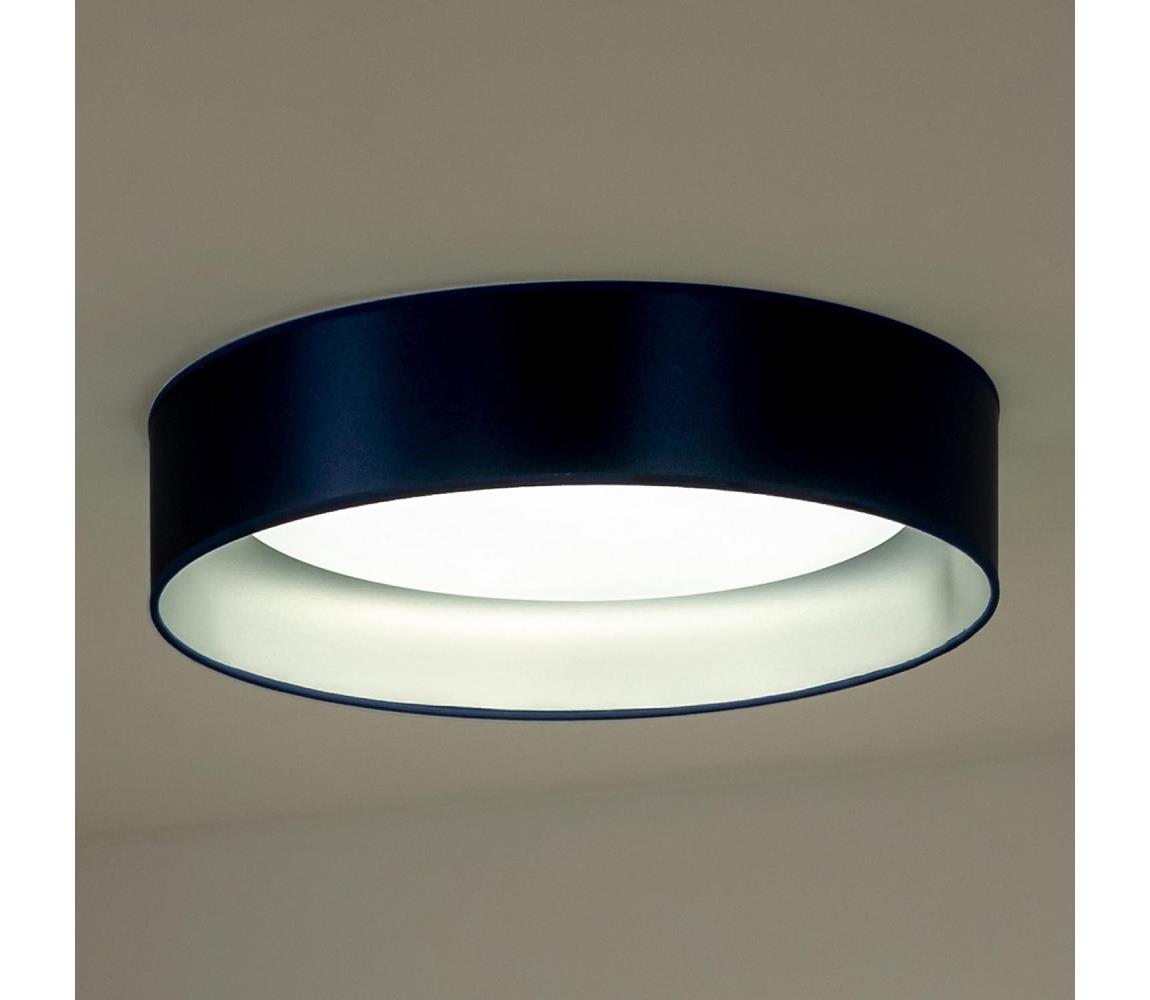- LED Plafon ROLLER LED/24W/230V śr. 45 cm niebieski/srebrny