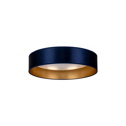 Duolla - LED Plafon ROLLER LED/24W/230V śr. 45 cm niebieski/złoty