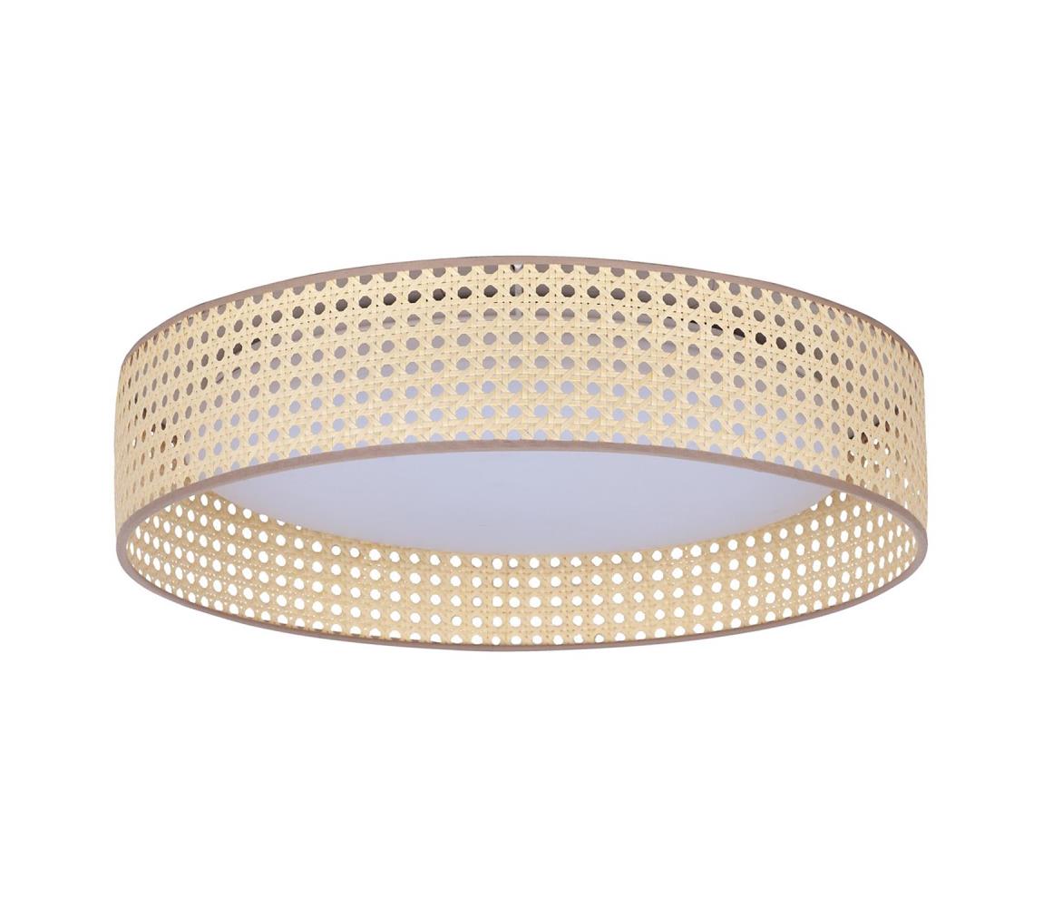 - LED Plafon ROLLER LED/24W/230V śr. 45 cm rattan