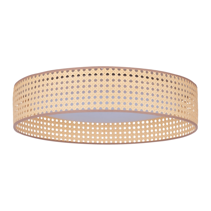 Duolla - LED Plafon ROLLER LED/24W/230V śr. 45 cm rattan