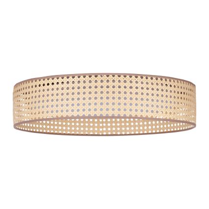 Duolla - LED Plafon ROLLER LED/24W/230V śr. 45 cm rattan
