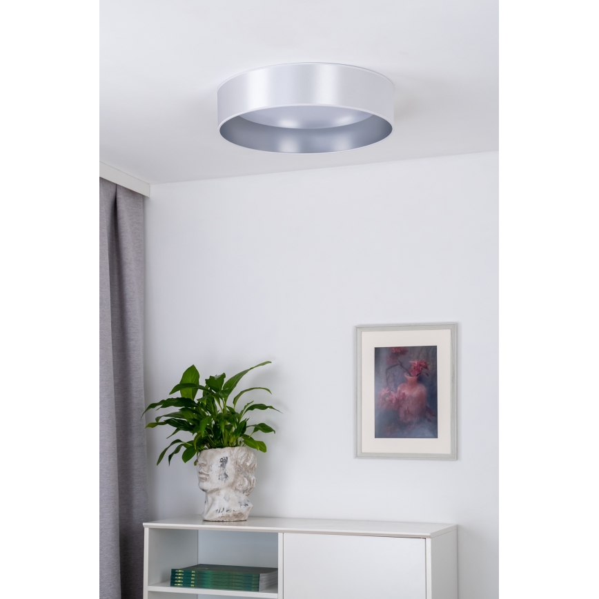 Duolla - LED Plafon ROLLER LED/24W/230V śr. 45 cm srebrny