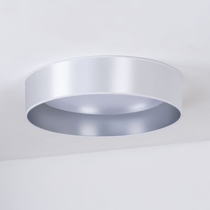 Duolla - LED Plafon ROLLER LED/24W/230V śr. 45 cm srebrny