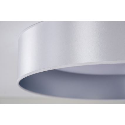 Duolla - LED Plafon ROLLER LED/24W/230V śr. 45 cm srebrny