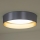 Duolla - LED Plafon ROLLER LED/24W/230V śr. 45 cm srebrny/złoty