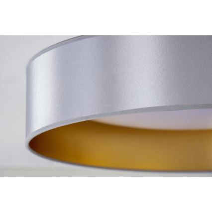 Duolla - LED Plafon ROLLER LED/24W/230V śr. 45 cm srebrny/złoty