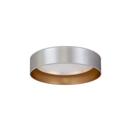 Duolla - LED Plafon ROLLER LED/24W/230V śr. 45 cm srebrny/złoty