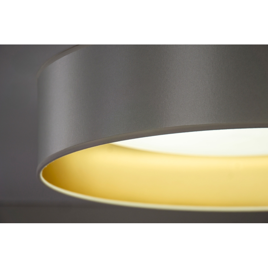 Duolla - LED Plafon ROLLER LED/24W/230V śr. 45 cm srebrny/złoty
