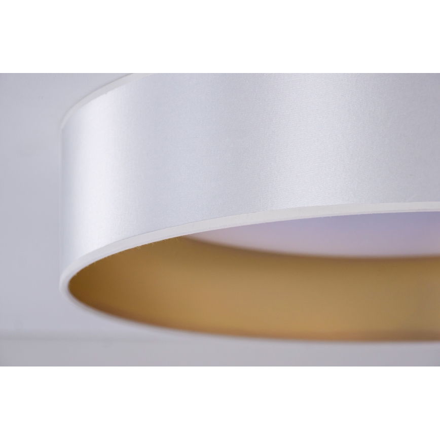 Duolla - LED Plafon ROLLER LED/24W/230V śr. 45 cm srebrny/złoty