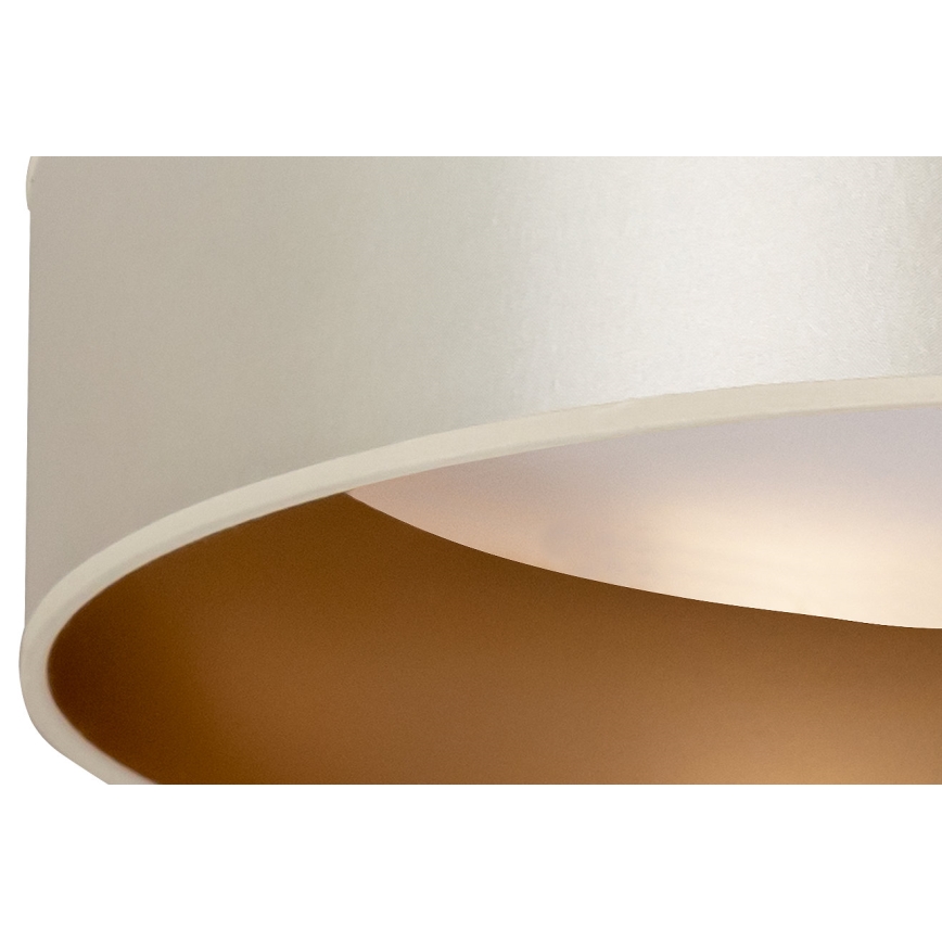 Duolla - LED Plafon ROLLER LED/24W/230V śr. 45 cm srebrny/złoty